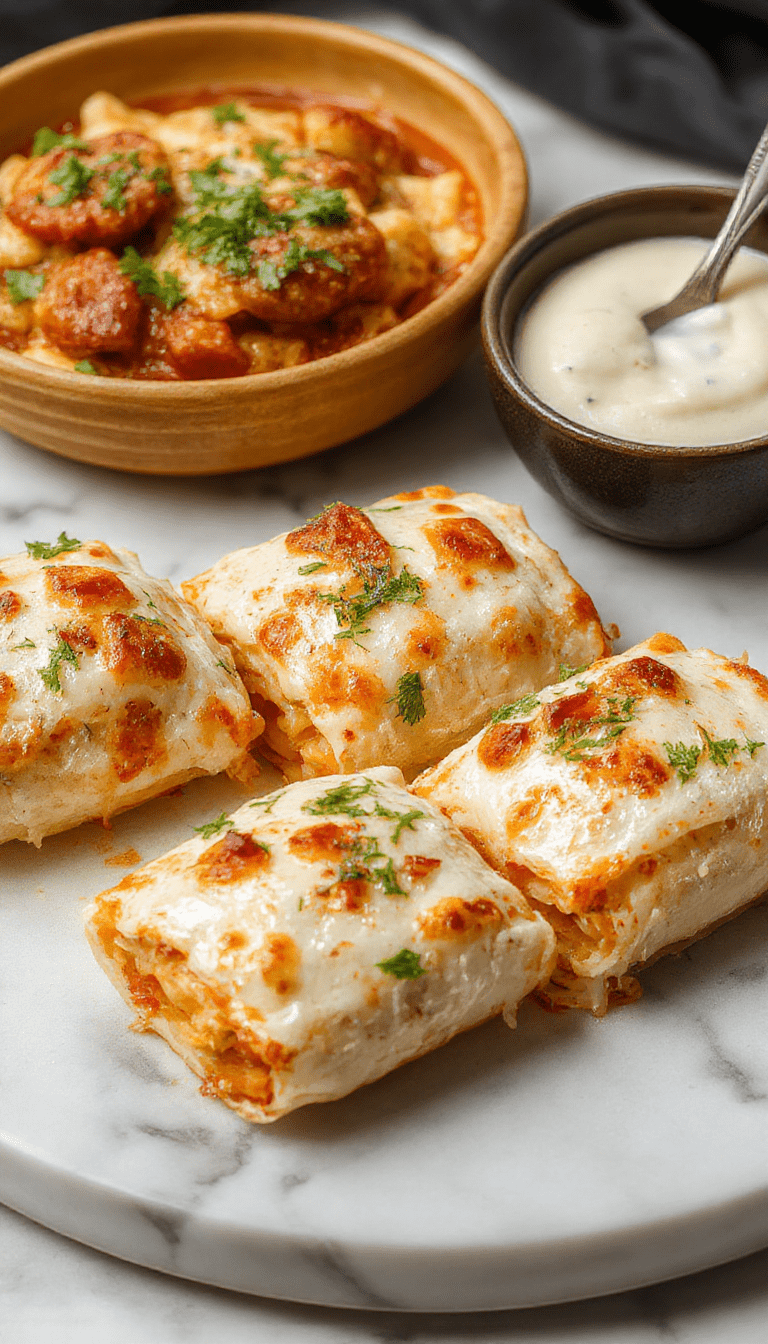 Colorful tortilla pizza rolls arranged on a white plate, with melted cheese, pepperoni slices, and fresh vegetables visible inside golden brown, crispy tortilla wraps styled neatly for a fun, kid-friendly meal presentation.