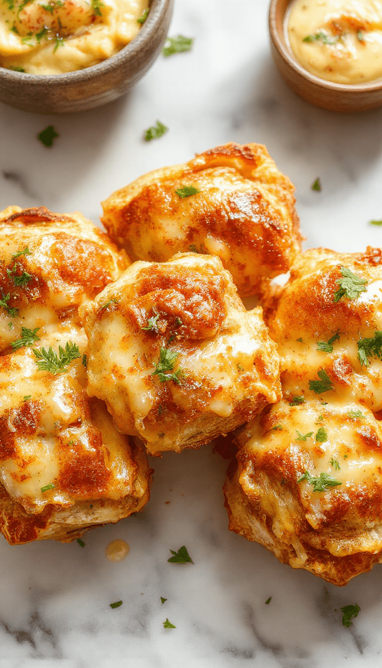 Golden brown keto Philly cheesesteak rolls filled with tender sliced beef, melted cheese, and sautéed peppers, neatly arranged on a rustic wooden platter with fresh herbs garnishing the top, vibrant peppers and gooey cheese spilling slightly over the edges, styled for a appetizing and inviting presentation