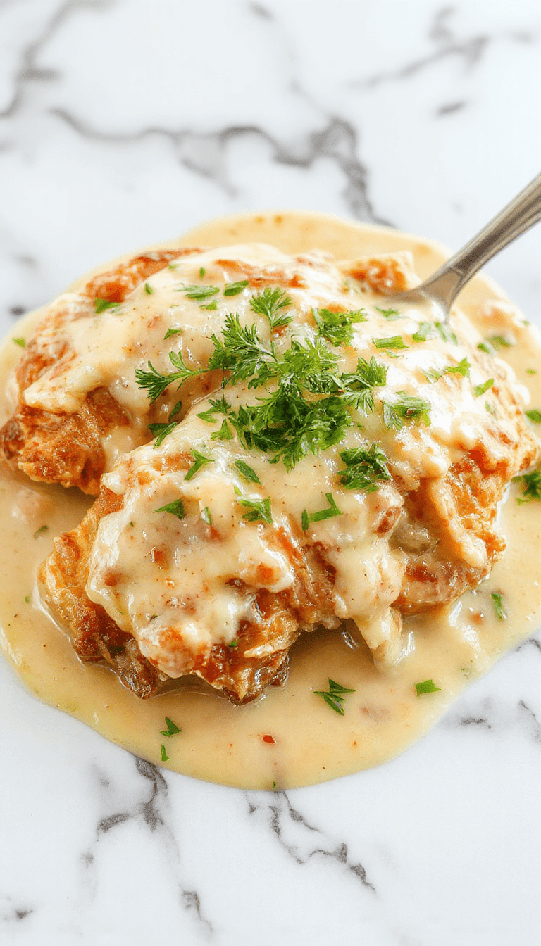 A vibrant plated dish featuring tender crock pot marry me chicken topped with creamy sauce, garnished with fresh herbs, served alongside colorful vegetables and steamed rice, styled on a rustic wooden table with a warm background.